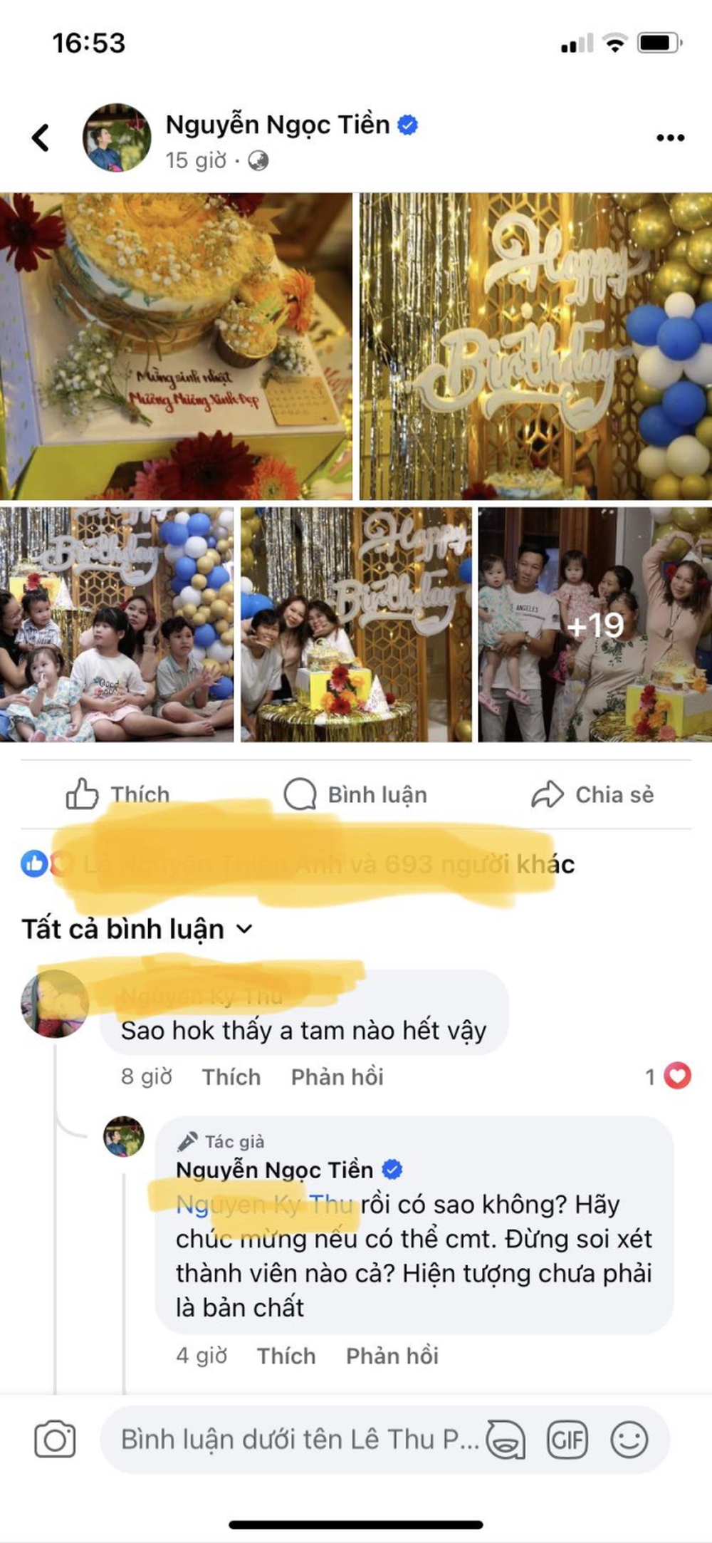 Vợ CEO hơn 7 tuổi của diễn viên Quý Bình đáp trả khi bị soi mói ảnh mừng tuổi mới nhưng không có mặt chồng-2