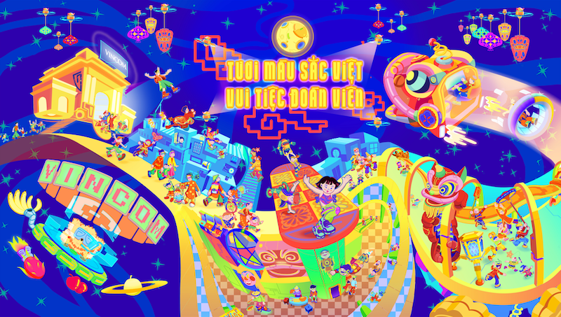 Vincom rợp sắc màu lễ hội ‘Tươi màu sắc Việt - Vui Tết đoàn viên’-1