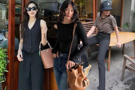 Mặc trang phục tối màu sang trọng mà vẫn trẻ trung như sao Việt