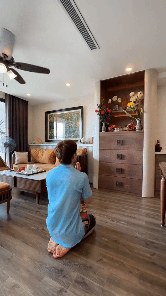 Tun Phạm đỉnh cỡ nào: Báo hiếu bố mẹ bằng căn hộ view Hồ Tây, lại chi thêm 500 triệu cải tạo nội thất, ai nhìn cũng ngưỡng mộ-16