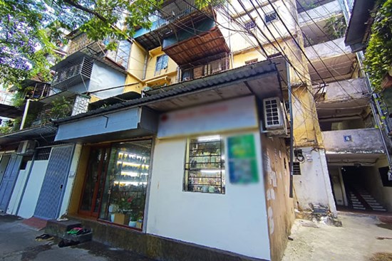 Nhà tập thể cũ bất ngờ được 