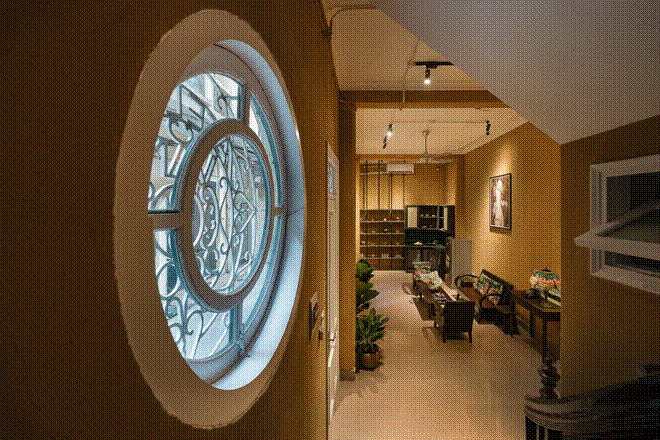 Không gian nhà phố giữ trọn nét đẹp nhuốm màu thời gian từ những vật liệu cũ-6