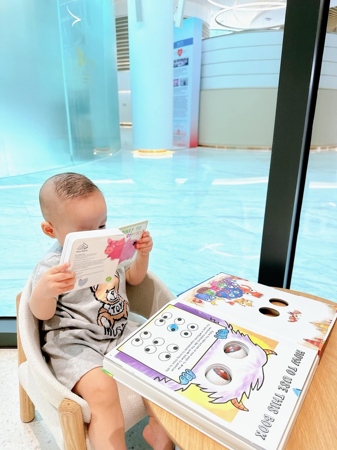 Bảo Thy khoe con trai 22 tháng tuổi nhớ rõ chữ số, các loại hình, biết lắp ráp, tiết lộ bí quyết không đơn giản-1