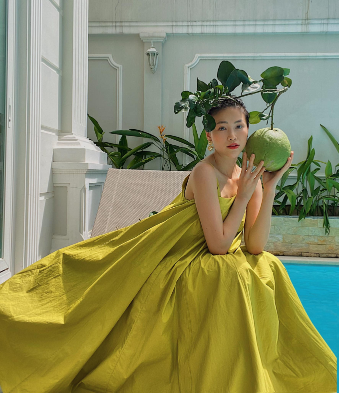 Bên trong biệt thự khu nhà giàu quận 2 của Hoa hậu Phương Khánh: Vườn cây xanh um, cứ ngồi vào là có ảnh đẹp-1