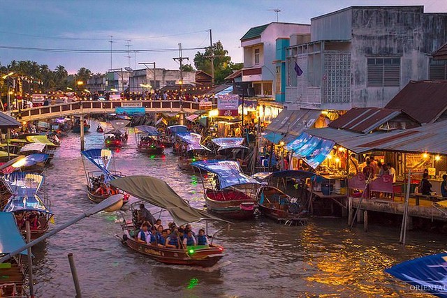 Hỏa hoạn kinh hoàng thiêu rụi Chợ nổi Pattaya, nhiều người liều mình nhảy xuống sông thoát thân-8