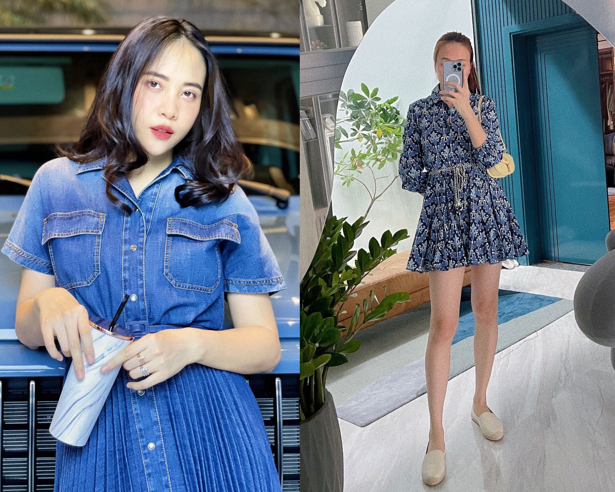 Thường xuyên đi giày bệt, Đàm Thu Trang mặc gì để tôn dáng?-1