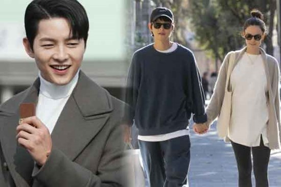 Bà xã Song Joong Ki được cưng chiều như