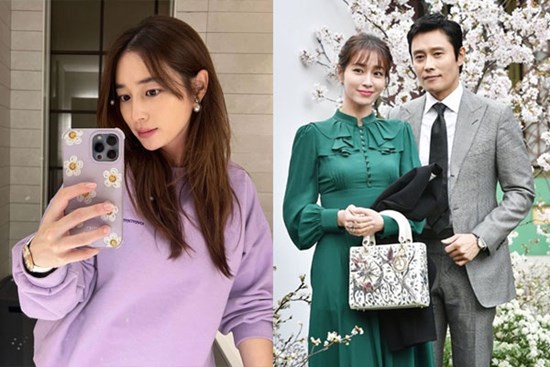 Bà xã nam tài tử Lee Byung Hun khéo léo che bụng bầu, tiết lộ chăm chỉ đi bộ trong thai kỳ