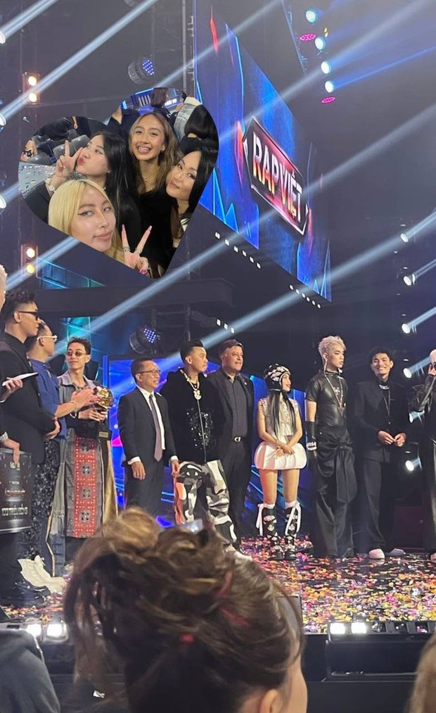 Con gái Thái VG lên đồ xem chung kết Rap Việt, nhan sắc trên sóng truyền hình gây chú ý-8