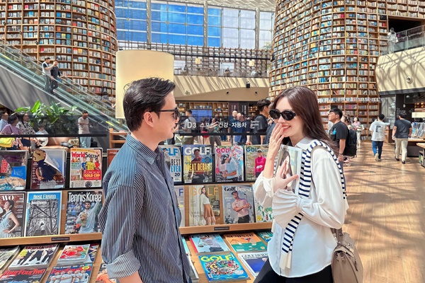 Vợ chồng Đặng Thu Thảo trốn con hẹn hò, netizen khen ngoại hình như cặp đôi sinh viên-1