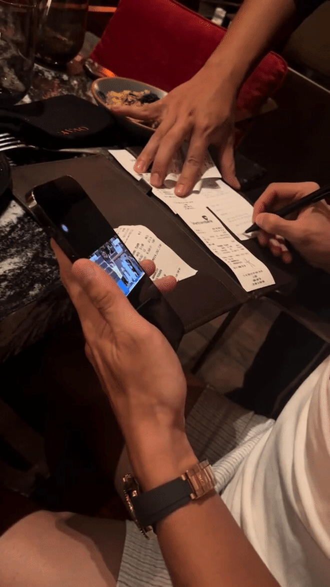 Quang Hải chiều bạn gái, nói đói là bao: Ăn tối sang chảnh, bill hơn 14 triệu ký rẹt là xong-3