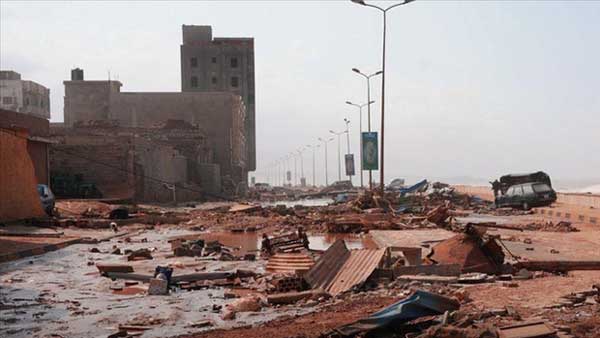 Lũ cuốn một phần thành phố ra biển, hơn 2.000 người nghi tử vong ở Libya-3