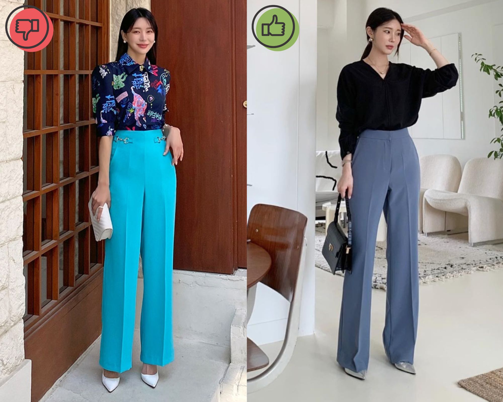 4 kiểu quần âu lỗi mốt, dìm phong cách của nàng công sở-2