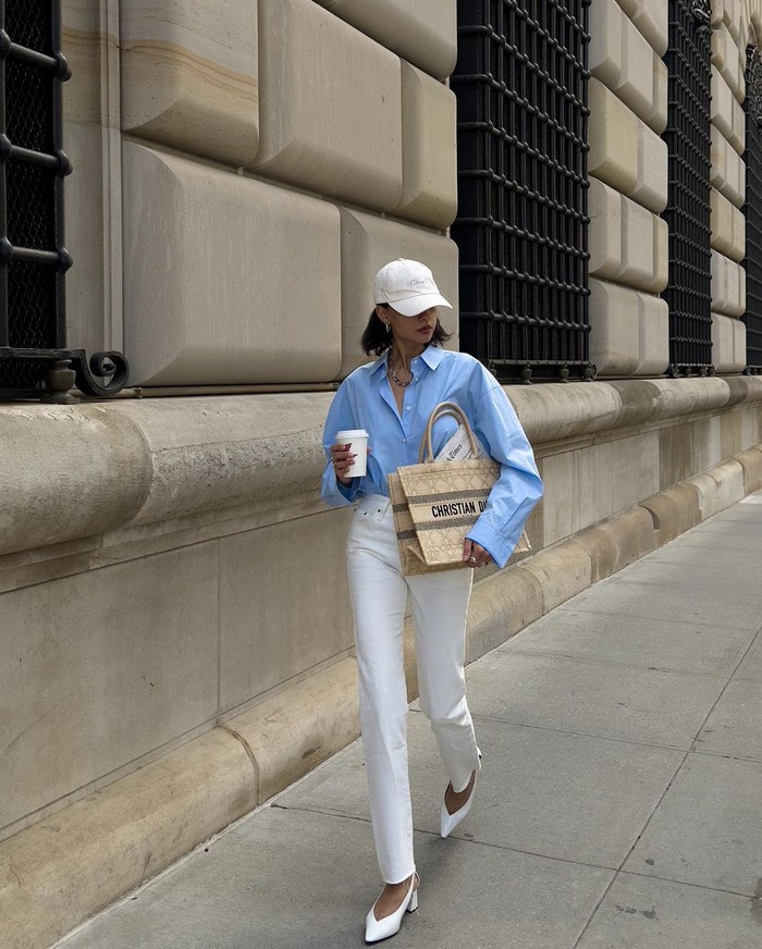 Phối sơ mi trắng, xanh theo 10 cách để ghi điểm ngay và luôn-5