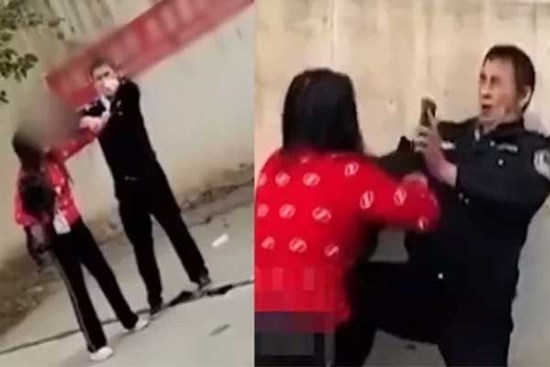 Bị cấm dắt chó đi dạo, 'bà thím' rút dao đuổi chém cảnh sát