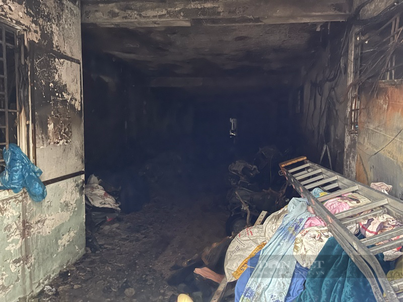 Vụ cháy chung cư mini ở Hà Nội: Em và bạn cùng phòng đi chơi nên thoát nạn-2