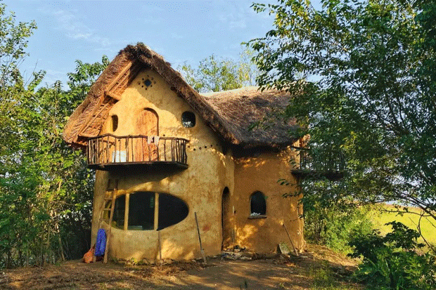 9x tự xây nhà chỉ tốn vỏn vẹn 70 triệu đồng: Hóa ra dùng 1 loại vật liệu không ngờ, giá thành cực rẻ-1