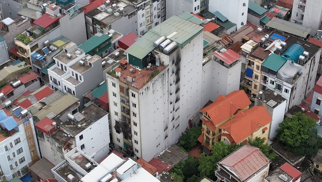 Vụ cháy chung cư mini tại Hà Nội: Có gia đình 7 người thiệt mạng-5