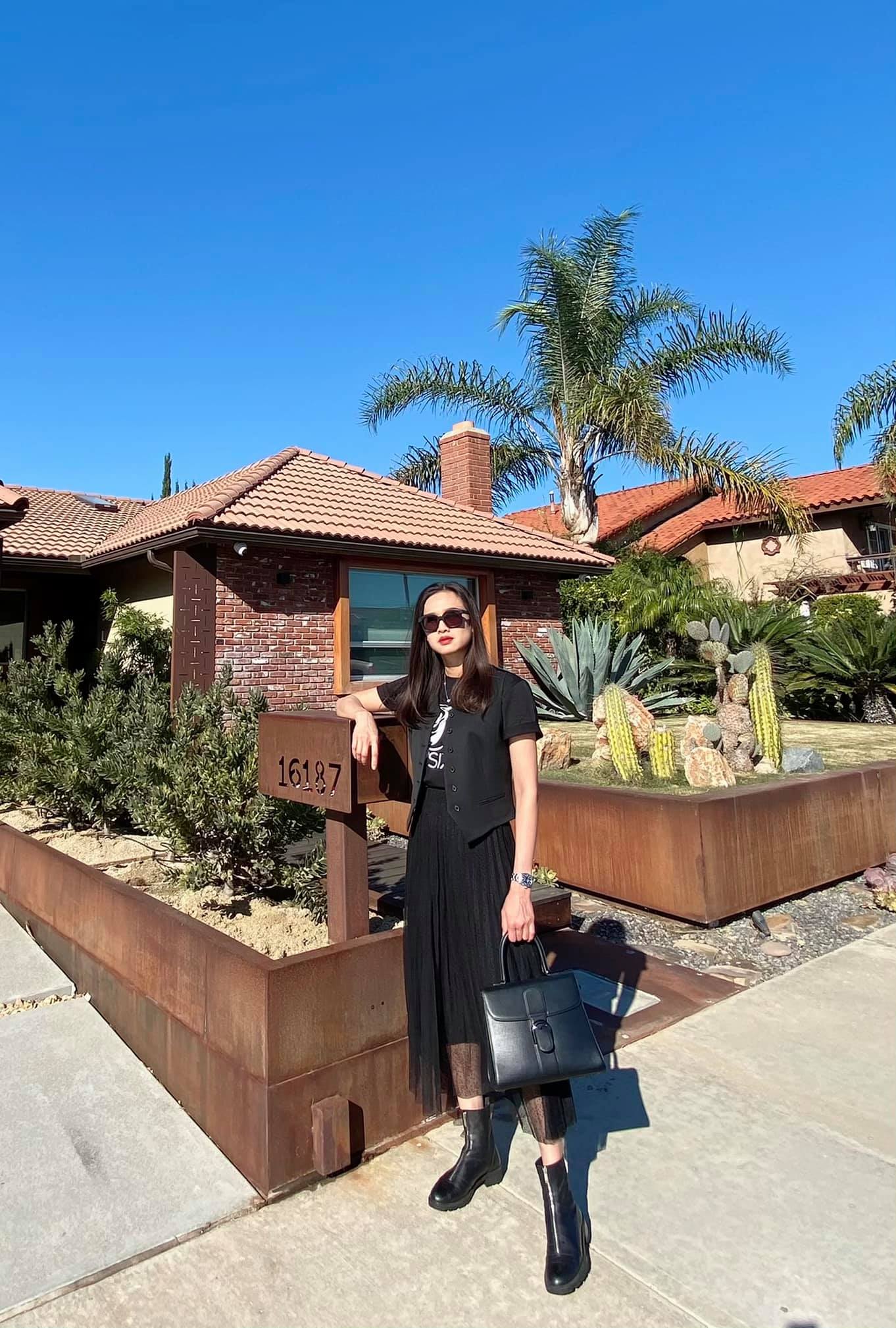 Đã mắt với vườn trái cây trong biệt thự của Hoa hậu Dương Mỹ Linh, có 1 góc đặc biệt ai xa quê cũng thích-3