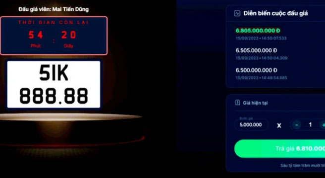 Người trúng biển số ô tô 51K-888.88 với mức đấu giá kỷ lục 32,3 tỷ đồng-2
