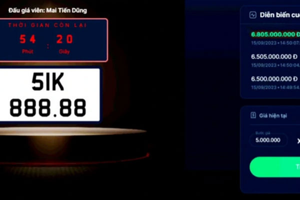 Người trúng đấu giá sẽ bị thu hồi biển số ô tô và không được hoàn tiền trong trường hợp nào?-2