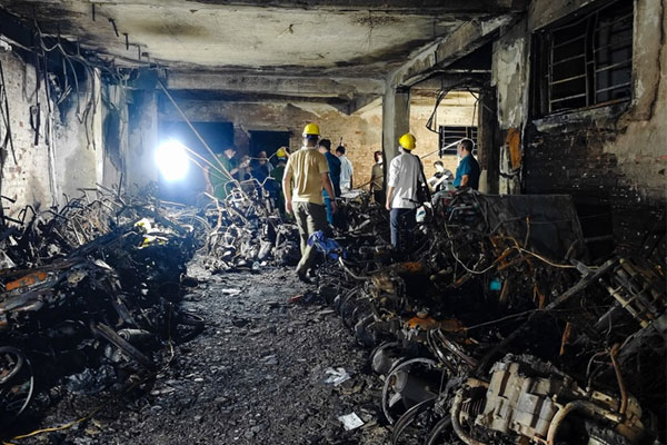 Bộ Xây dựng lên tiếng về vụ cháy chung cư mini tại Hà Nội-2