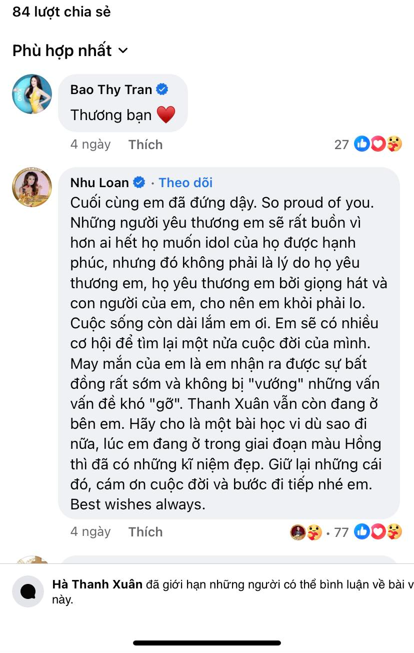 Hà Thanh Xuân chấm dứt với Vua cá Koi, ca sĩ Như Loan: May nhận ra sớm, không bị vướng những vấn đề khó gỡ-2