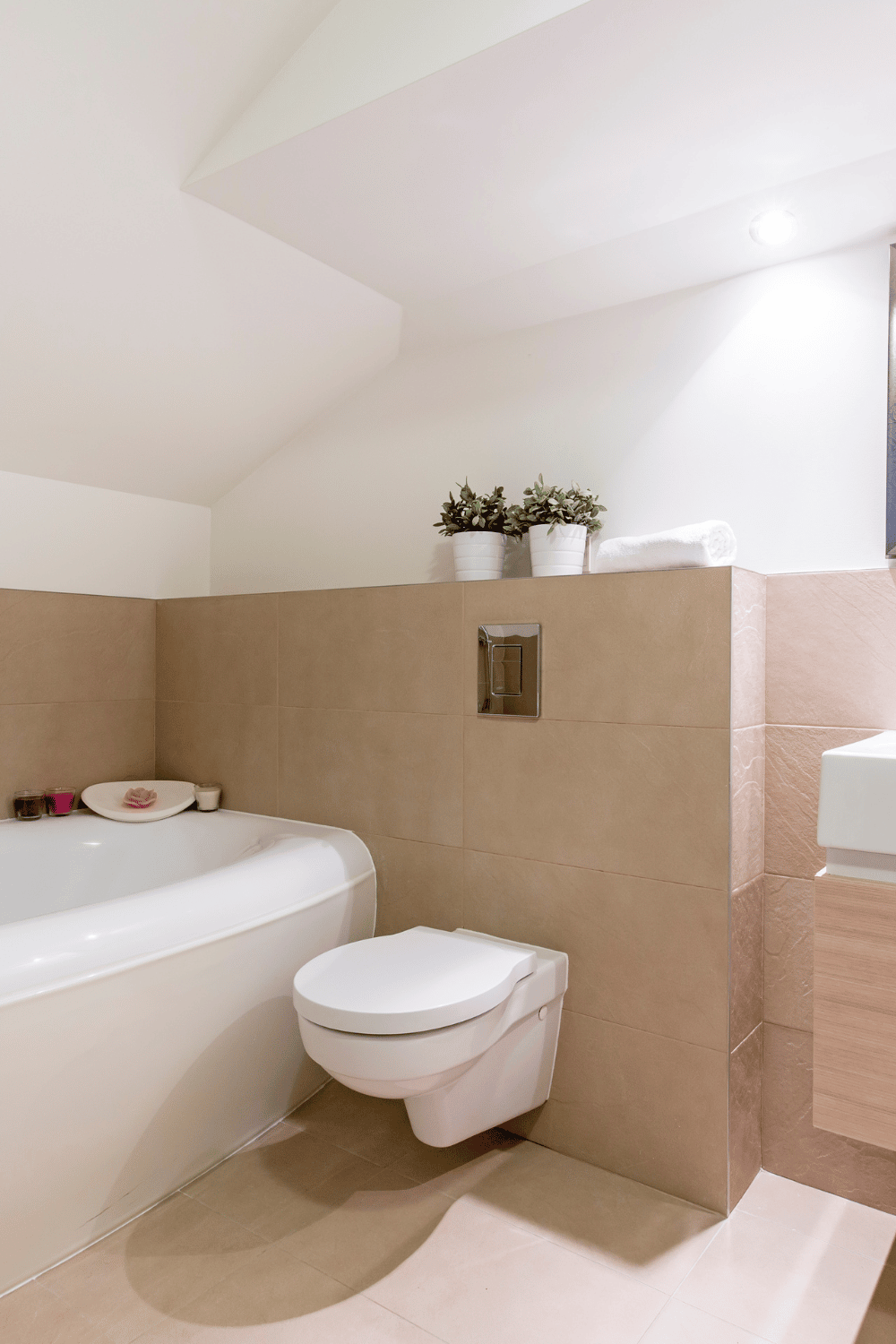 Phòng tắm màu be - xu hướng mới trong trang trí nội thất-3