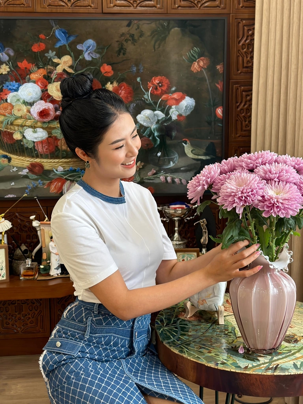 Hoa hậu Ngọc Hân sau khi lấy chồng: Chăm lo cho tổ ấm vẫn thành đạt đáng ngưỡng mộ, làm phó tổng giám đốc-2