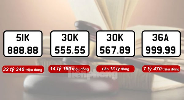 Người trúng đấu giá sẽ bị thu hồi biển số ô tô và không được hoàn tiền trong trường hợp nào?-1