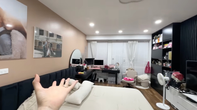 Bên trong phòng ngủ của Bình An - Phương Nga: Mất 3 tháng để cải tạo đúng ý, có hẳn một góc chứng minh gia chủ là fan BLACKPINK-6