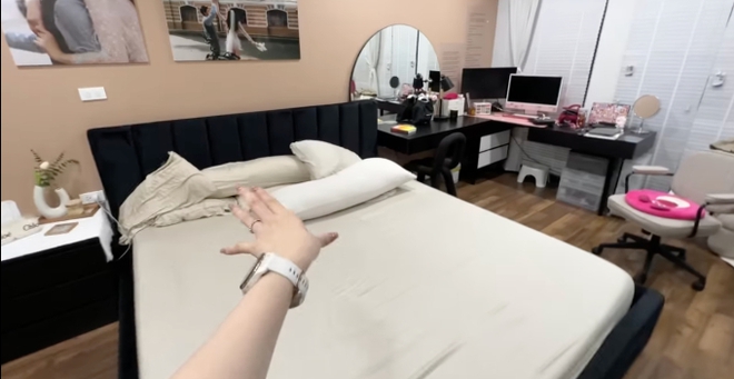 Bên trong phòng ngủ của Bình An - Phương Nga: Mất 3 tháng để cải tạo đúng ý, có hẳn một góc chứng minh gia chủ là fan BLACKPINK-7