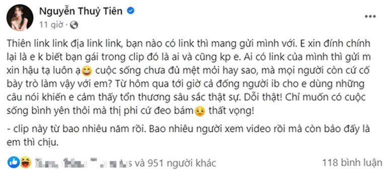 Giữa tin đồn thị phi nhạy cảm, vợ quốc dân Tiểu Hý mệt mỏi lên tiếng trần tình-2