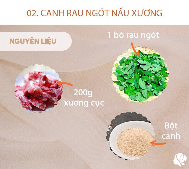 Bữa cơm chiều 3 món siêu ngon, món phụ vừa ngon mát lại giàu đạm-4