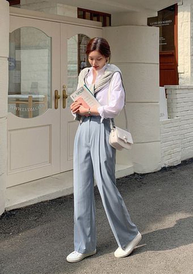 Chán mặc váy đi làm, nàng công sở bổ sung 4 kiểu quần nịnh dáng, là chân ái’’ của mọi mùa-4