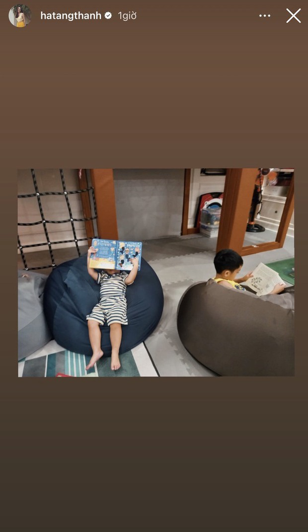 Sở thích đặc biệt của con trai út nhà Hà Tăng, hé lộ cách dạy con đáng học hỏi của ngọc nữ-1