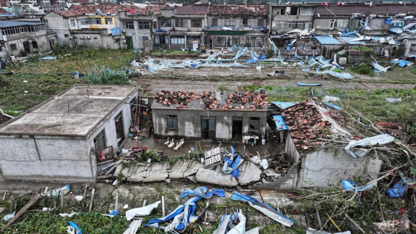 Lốc xoáy kinh hoàng càn quét Trung Quốc: Nhiều người thiệt mạng, khung cảnh hiện trường hoang tàn-5