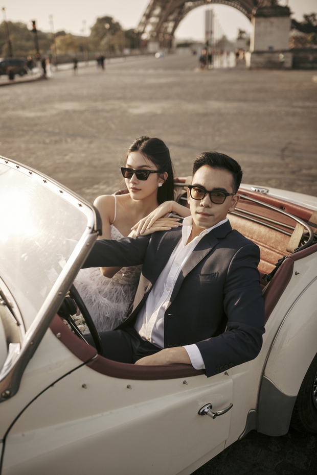 Á hậu Phương Anh tung trọn bộ ảnh cưới xịn xò tại Pháp, tố chồng tiến sĩ nói dối 1 chuyện lúc cưa cẩm-2