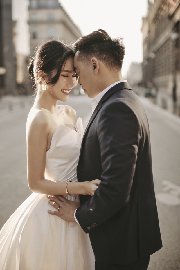 Á hậu Phương Anh tung trọn bộ ảnh cưới xịn xò tại Pháp, tố chồng tiến sĩ nói dối 1 chuyện lúc cưa cẩm-5