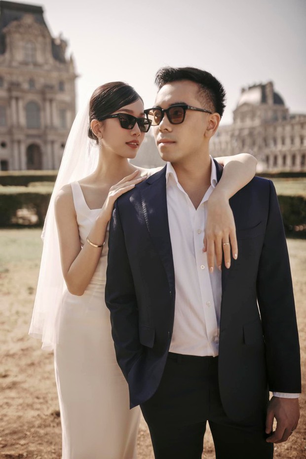 Á hậu Phương Anh tung trọn bộ ảnh cưới xịn xò tại Pháp, tố chồng tiến sĩ nói dối 1 chuyện lúc cưa cẩm-9