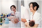 Minh Hằng khoe con trai trong tiệc đầy tháng