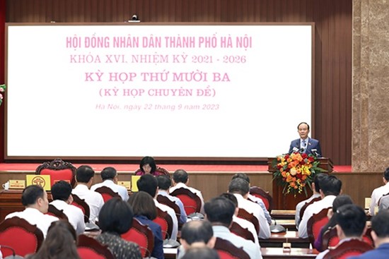 Bế mạc kỳ họp thứ mười ba, HĐND thành phố Hà Nội khóa XVI