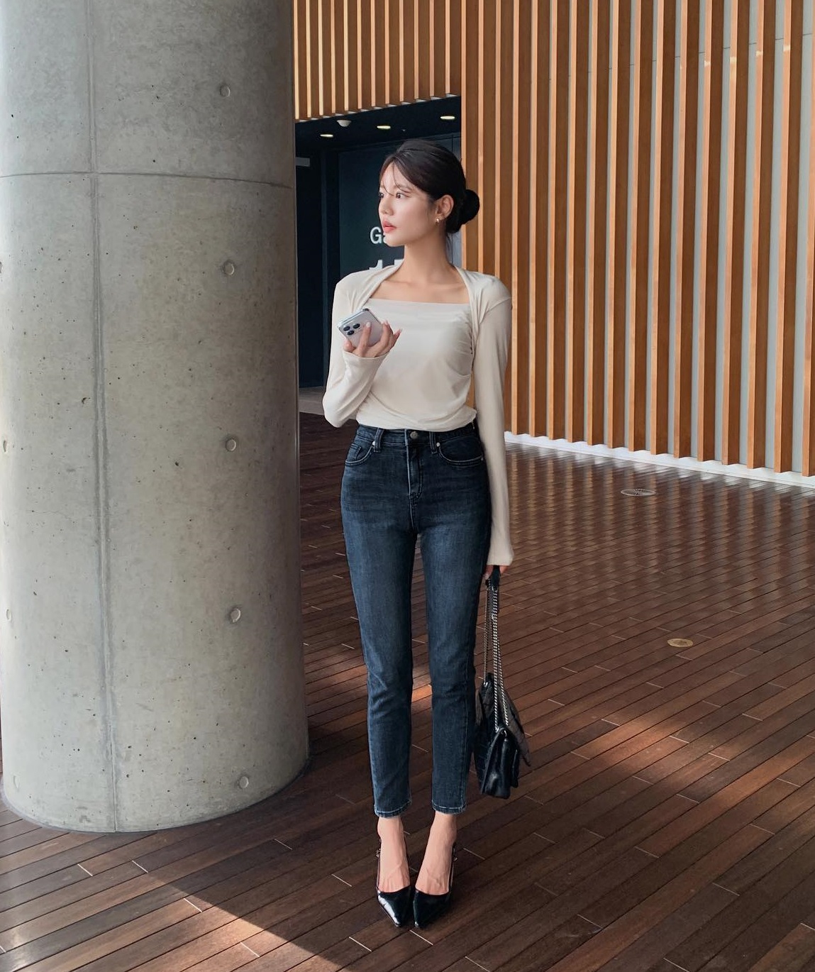 10 cách diện quần skinny thanh lịch và tôn dáng cao ráo-8