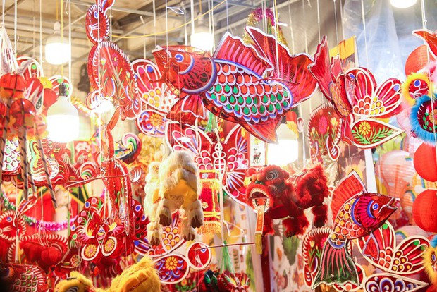 Biển người chen chân nhích từng bước một tại phố Hàng Mã trước thềm Trung thu-3