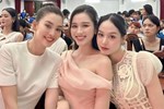 Khoảnh khắc 3 nàng Hoa hậu Việt Nam chung khung hình, nhan sắc ra sao?