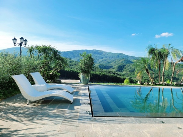 Khu vườn đầy hoa trái trong biệt thự 600m2 như resort của Mạnh Trường-18