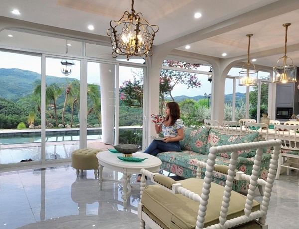 Khu vườn đầy hoa trái trong biệt thự 600m2 như resort của Mạnh Trường-19