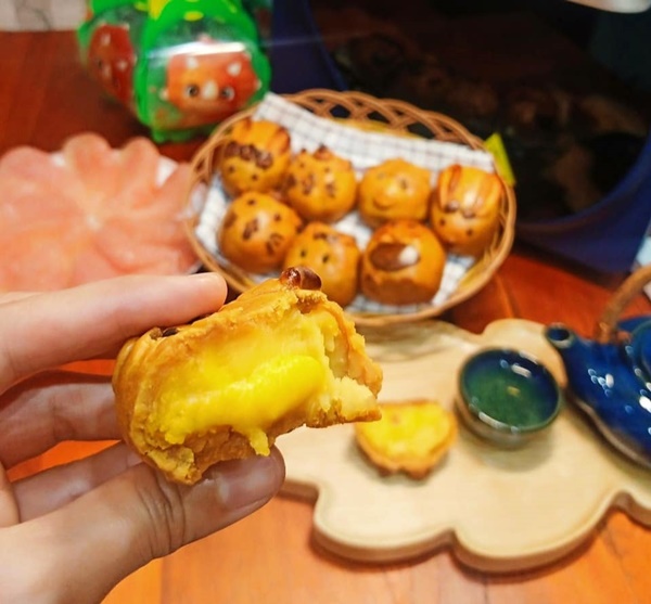 Làm bánh Trung thu hình thú bằng nồi chiên không dầu xinh xẻo, ngon lành-7