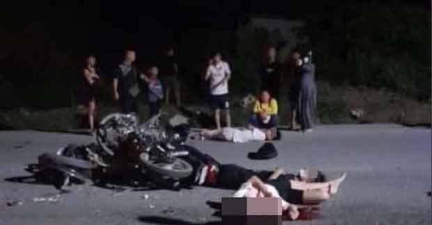 5 người thương vong trong vụ tai nạn xe máy kinh hoàng ở Hòa Bình-1