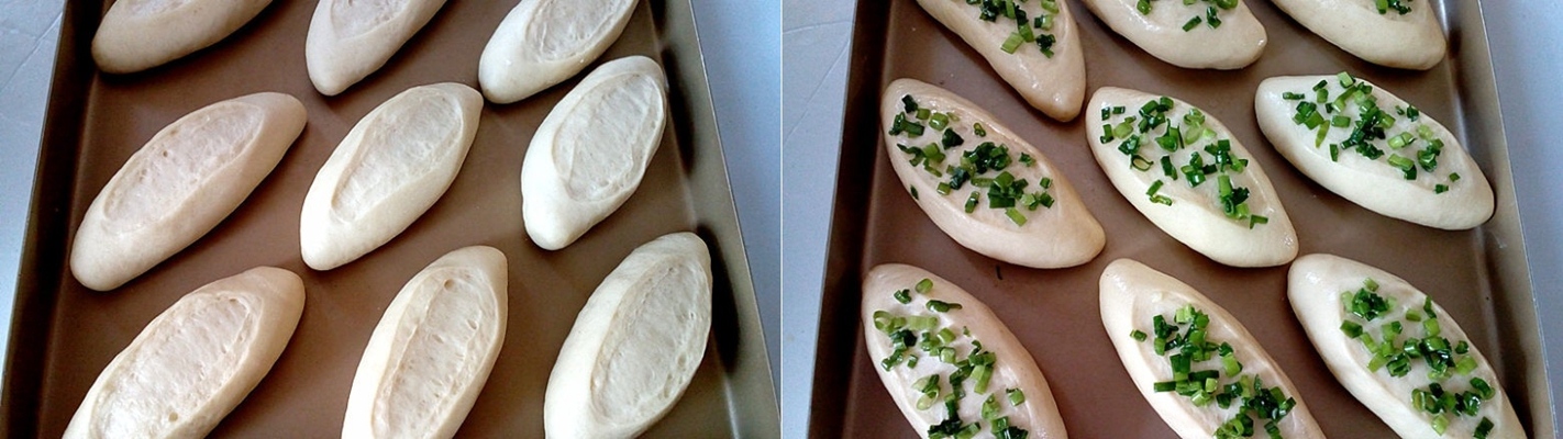 Bánh mì nướng mỡ hành làm cực dễ, ăn lại ngon miệng cho bữa sáng-5